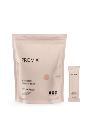 White Peach Collagen Beauty Elixir - 30 Single Sticks