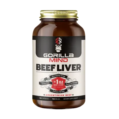 Beef Liver Capsules - 30 Servings