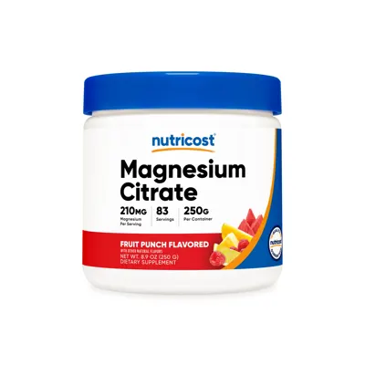 Nutricost Magnesium Citrate Powder - 250 Grams