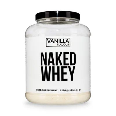 Vanilla Whey Protein Powder | Naked Vanilla Whey - 2280g