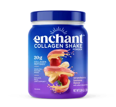 Strawberry Banana Collagen Shake powder - 0.84 lb