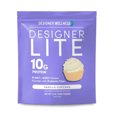 Designer Lite Vanilla Cupcake Protein Powder, 1.6 lb