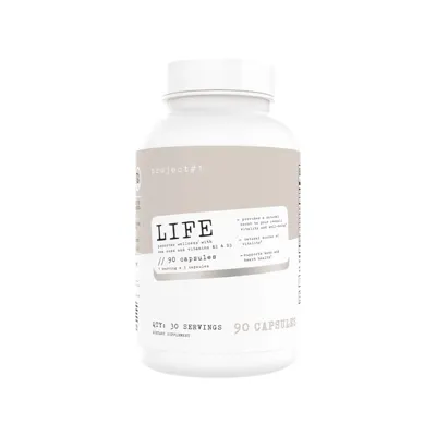 Project#1 Nutrition Life With Irish Sea Moss & Vitamins K2+D3 - 90ct