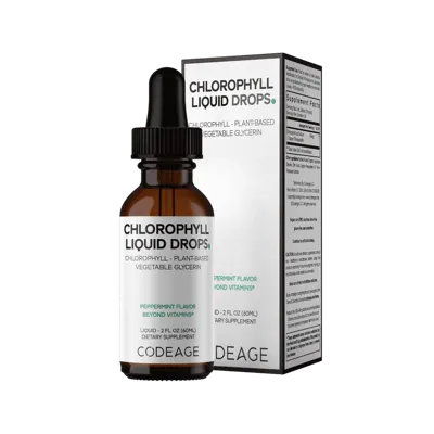Codeage Vegan Chlorophyll Liquid Drops Supplement - 30 Servings