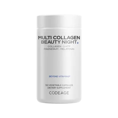 Codeage Multi Collagen Beauty Night - Codeage Multi Collagen Beauty Night unflavored 150 Capsules