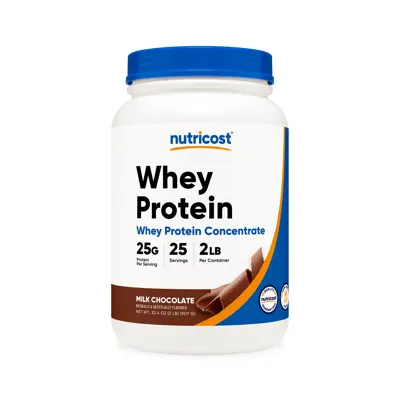 Nutricost Whey Protein Concentrate Powder - 2 lbs