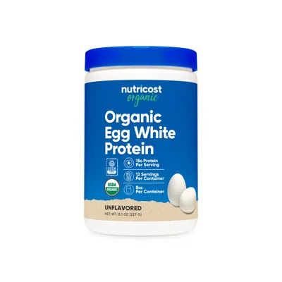 Nutricost Organic Egg White Protein - 8 oz