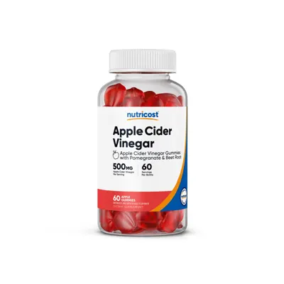 Nutricost Apple Cider Vinegar Gummies - 60 Gummies
