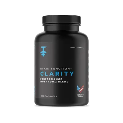 Clarity | Organic Lion's Mane Mushroom Complex Capsules - 1 Bottle
