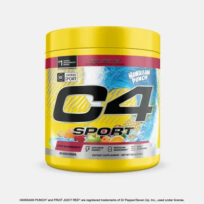 C4 Sport® x Hawaiian Punch Pre-Workout - 20 Servings
