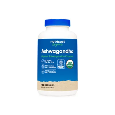 Nutricost Organic Ashwagandha Complex