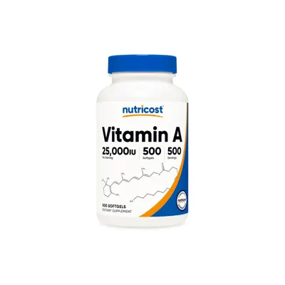 Nutricost Vitamin A Softgels - 10000