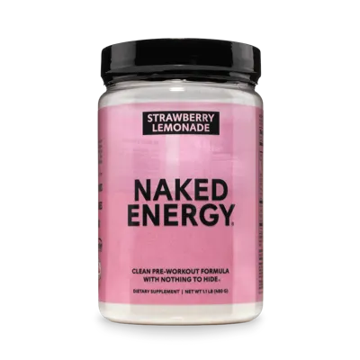 Strawberry Lemonade Pre Workout Supplement | Naked Energy - 30 Servings