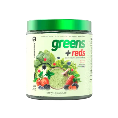 Forzagen Vegan Greens + Reds Superfood - 35 Servings