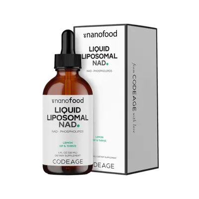 Codeage Nanofood - Liquid Liposomal NAD - 4oz