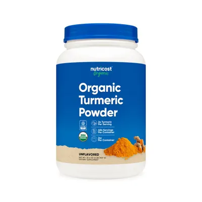 Nutricost Organic Turmeric Powder - 8 OZ