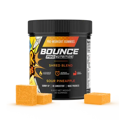 Pre-Workout Gummies - Sour Series - Shred Blend - 30 count