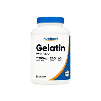 Nutricost Gelatin with Silica