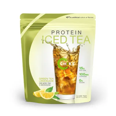 Green Tea Lemonade Protein Iced Tea - Single-Serving Packets