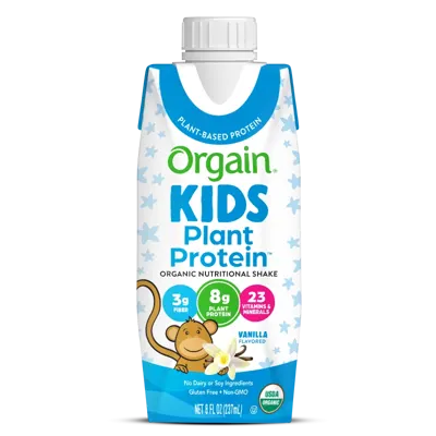 Kids Organic Plant Protein Nutritional Shake - Vanilla - 12 Shakes