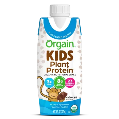Kids Organic Plant Protein Nutritional Shake - Chocolate - 12 Shakes