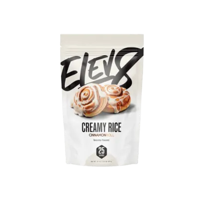 Elev8 Creamy Rice Cinnamon Roll