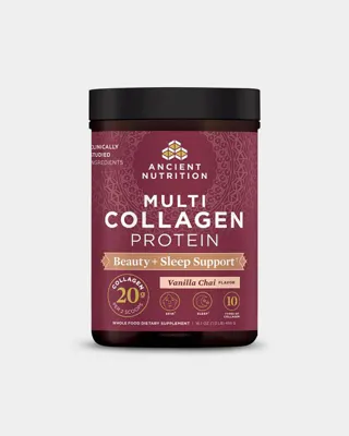 Ancient Nutrition Multi Collagen Protein - Beauty & Sleep Support - 38 Servings