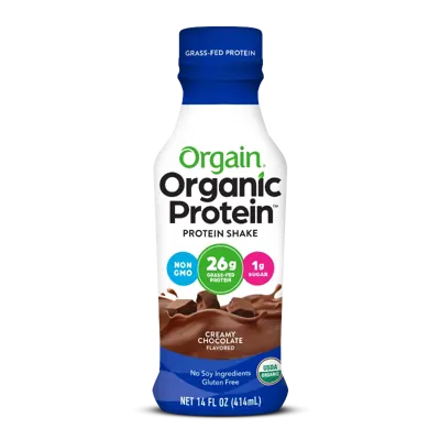 26g Organic Protein™ Grass Fed Protein Shake - 12 Shakes
