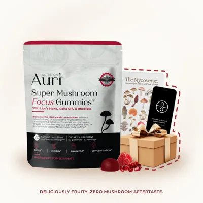 Super Mushroom Focus Gummies® - 1-Pack / 30 Day Supply