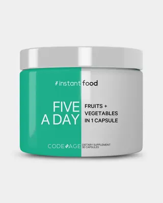 Codeage Instantfood Five a Day Fruits + Vegetables In 1 Capsule - Codeage Five a Day 30 ct
