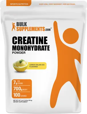 Creatine Monohydrate Powder - Lemon Italian Ice - Powder / 700 Grams (1.5 lbs)