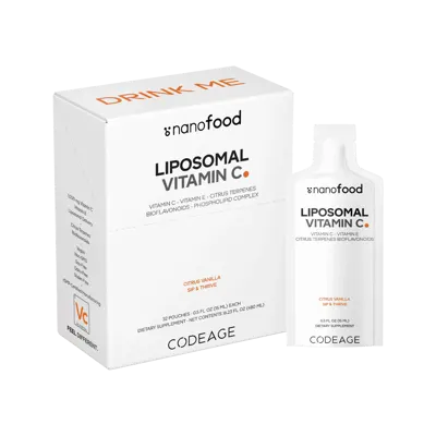 Codeage Nanofood Vitamin C Liquid Supplement - 32 Servings
