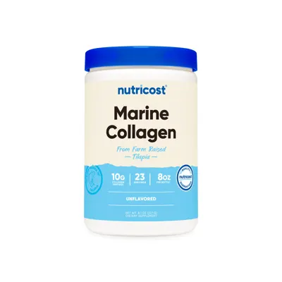Nutricost Farm-Raised Marine Collagen Powder