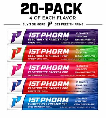 Electrolyte Freezer Pops (20ct)