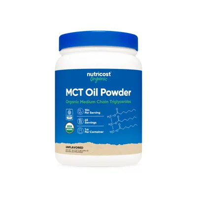 Nutricost Organic MCT Oil Powder - 1 LB