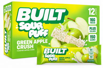 Built Sour Puff Protein Bar 12pk