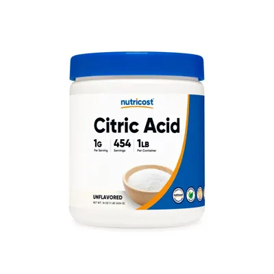 Nutricost Citric Acid Powder - 2LBs