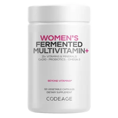 Codeage Women's Fermented Multivitamin Supplement - Codeage Women's Fermented Multivitamin 120 ct