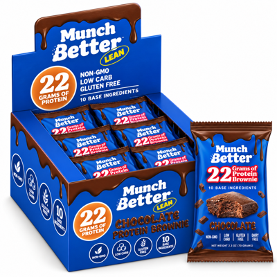 Munch Better Lean Protein Brownie 12pk