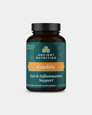 Ancient Nutrition Ancient Herbals - Candida - Gut & Inflammation Support - 60 Capsules