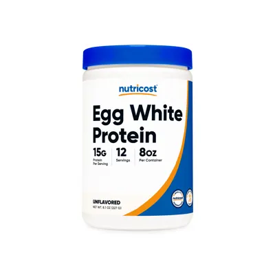 Nutricost Egg White Protein Powder - 1 lb.