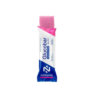 Nutrinovex Glucobar Strawberry Energy Bar 40g