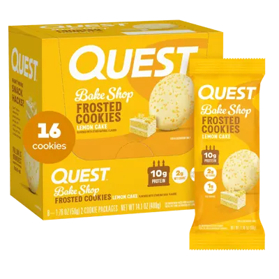 Lemon Cake Frosted Cookies Twin Pack - 3 x 8ct. Box