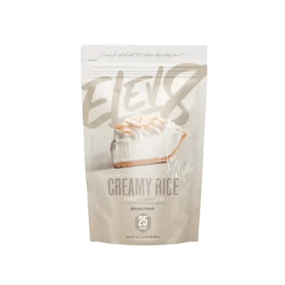 Elev8 Creamy Rice Coconut Cream Pie