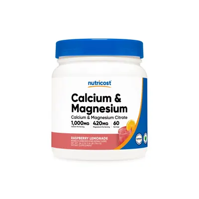 Nutricost Calcium Citrate + Magnesium Citrate Powder - 60 Servings