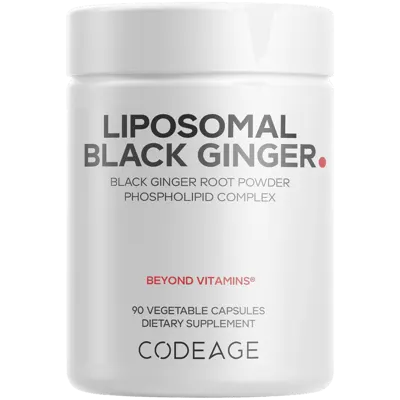 Codeage Liposomal Black Ginger - 90