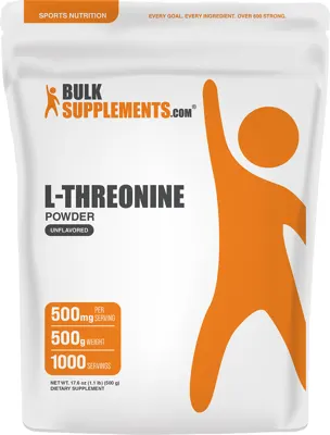 L-Threonine Powder - Capsule / 365 Capsules