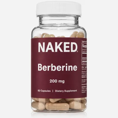 Daily Berberine Supplement | Naked Berberine - 60 Capsules