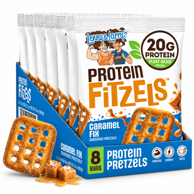 Lenny & Larry's Fitzels Protein Pretzels 8pk