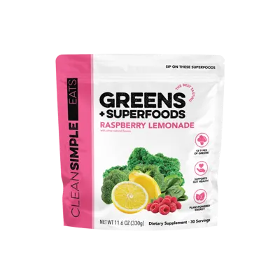 Greens: Raspberry Lemonade Super Greens Mix - 30